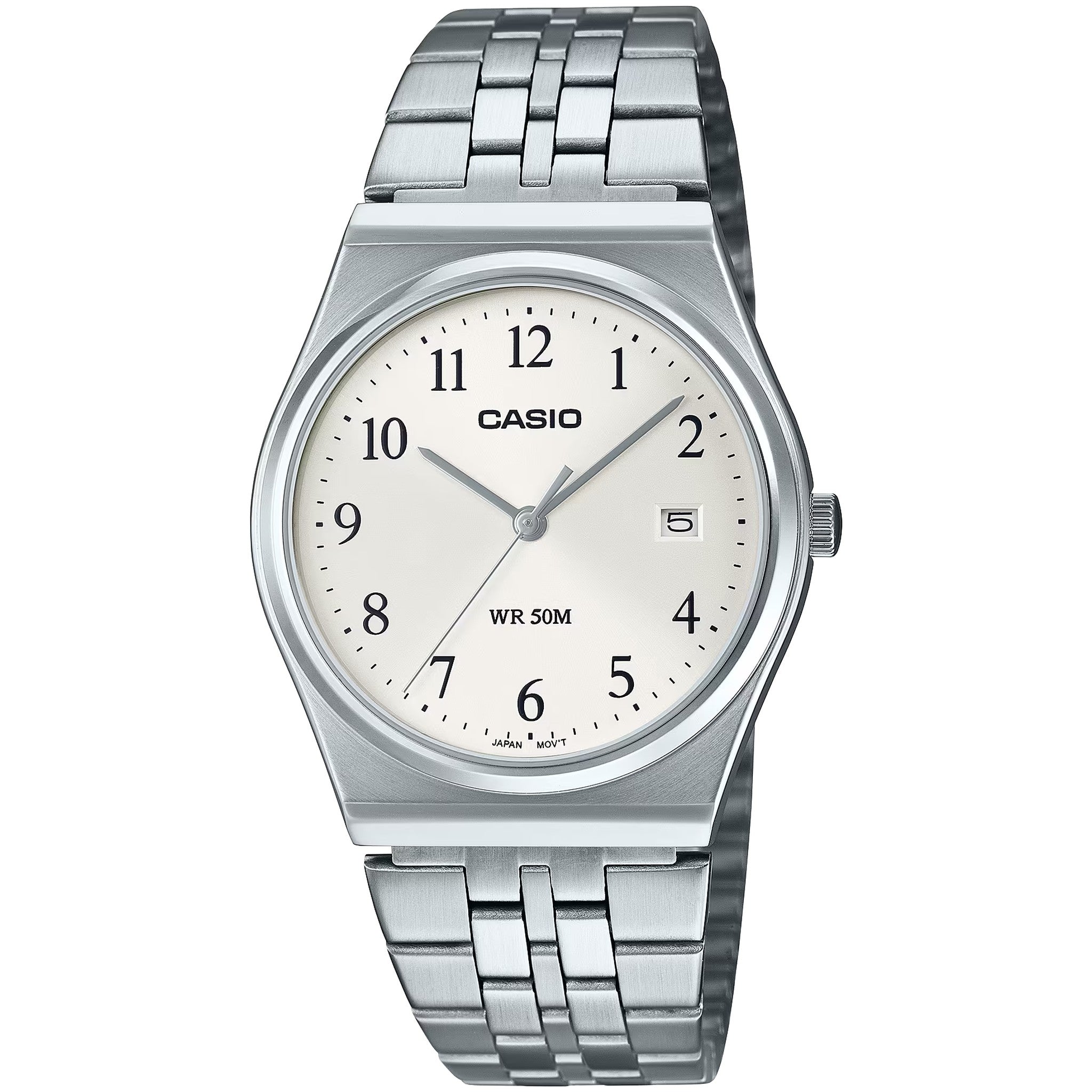 Casio Men's Watch MTP-B145D-7B Quartz Analog Silver