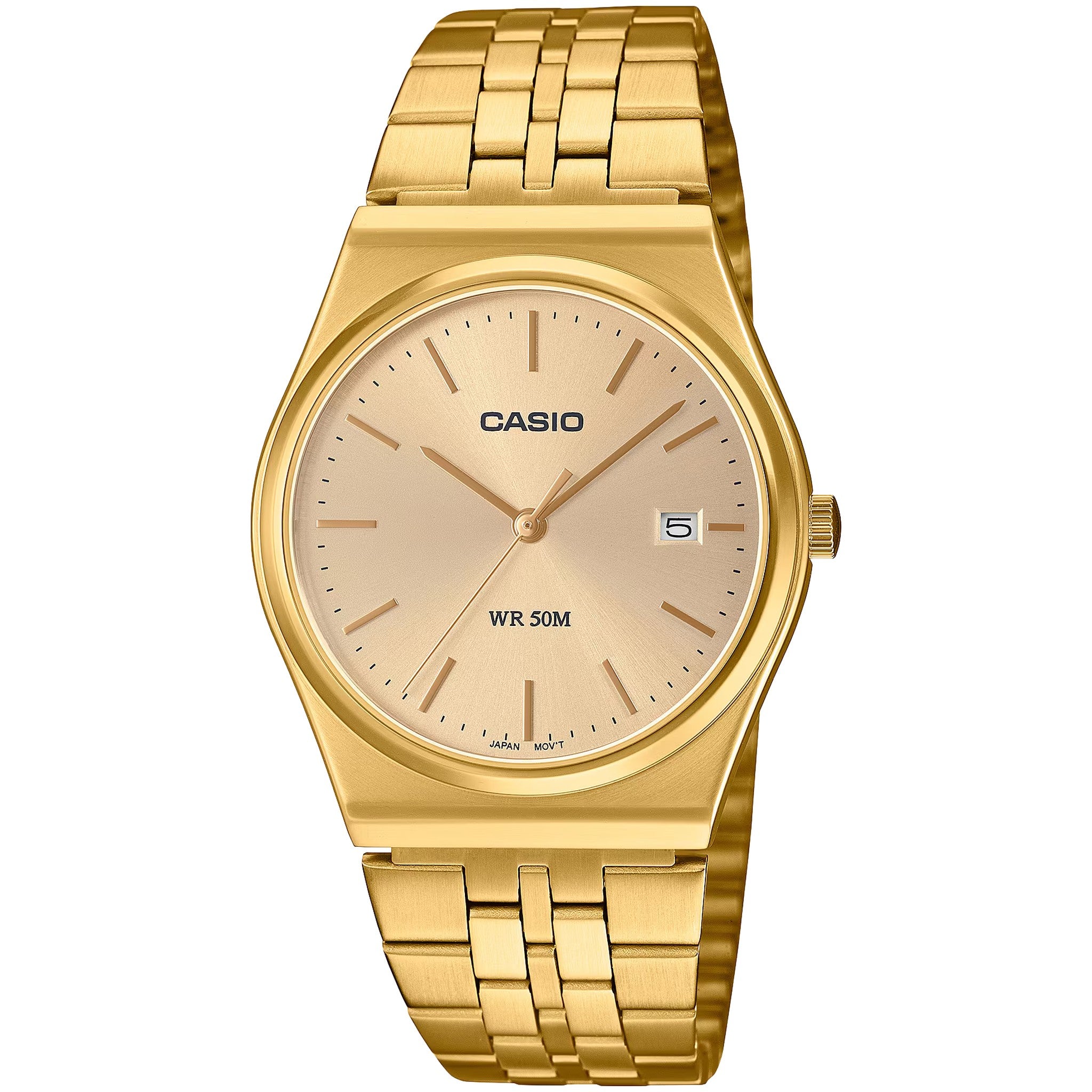 Casio Men's Watch MTP-B145G-9A Quartz Analog Gold