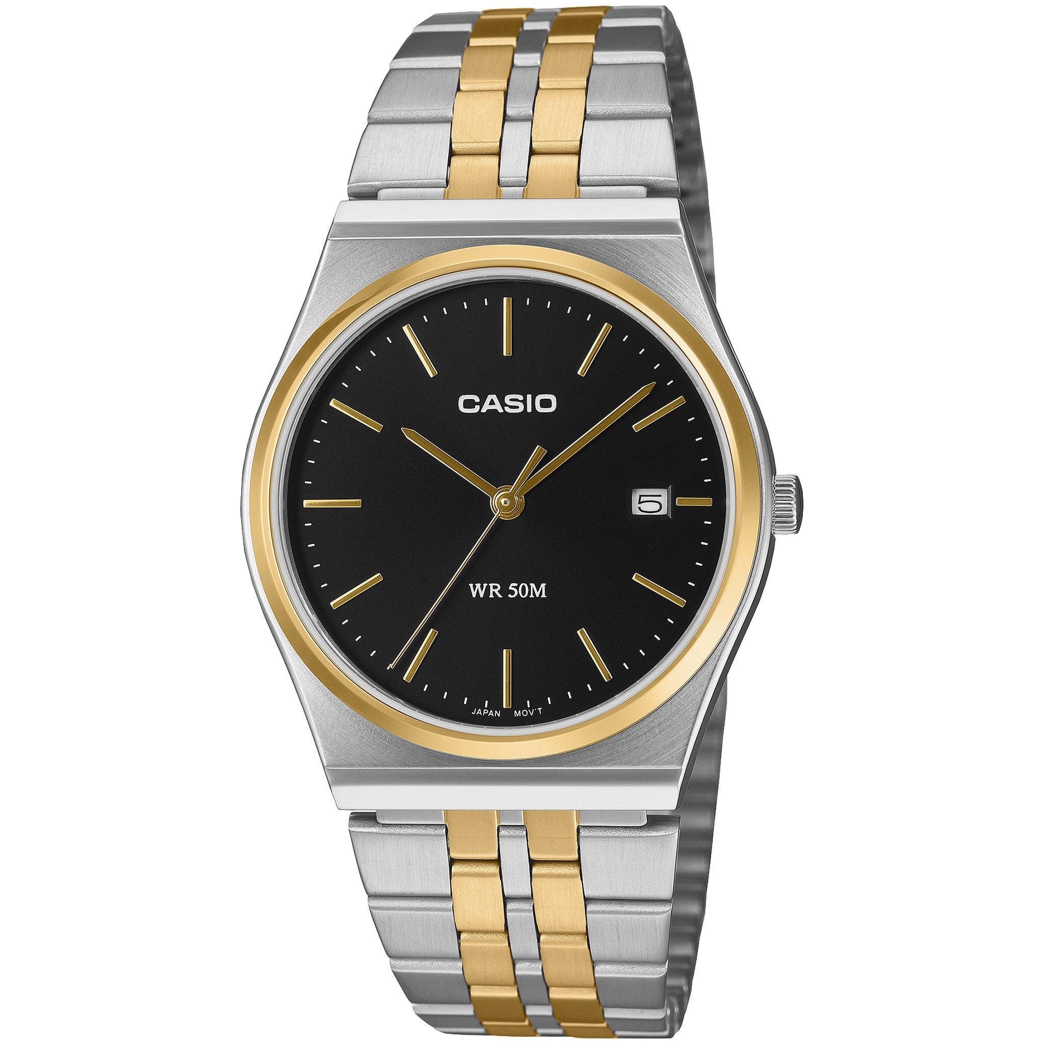 Casio Men's Watch MTP-B145SG-1A Quartz Analog Silver Black