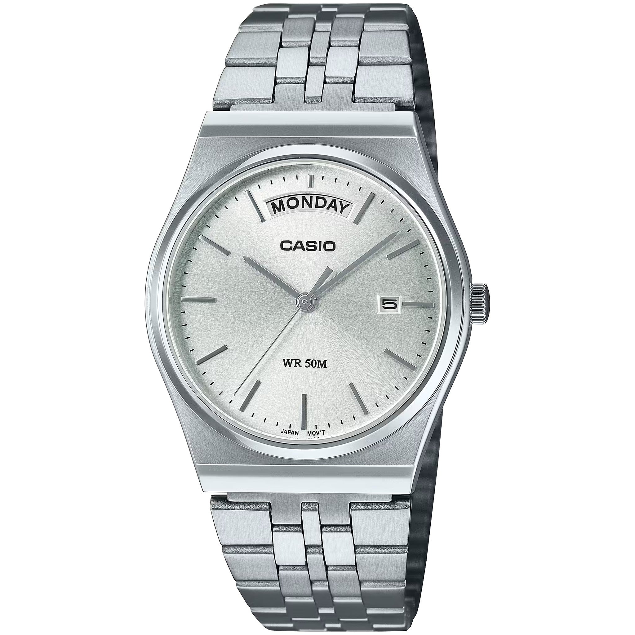 Casio Men's Watch MTP-B146D-7A Quartz Analog Silver