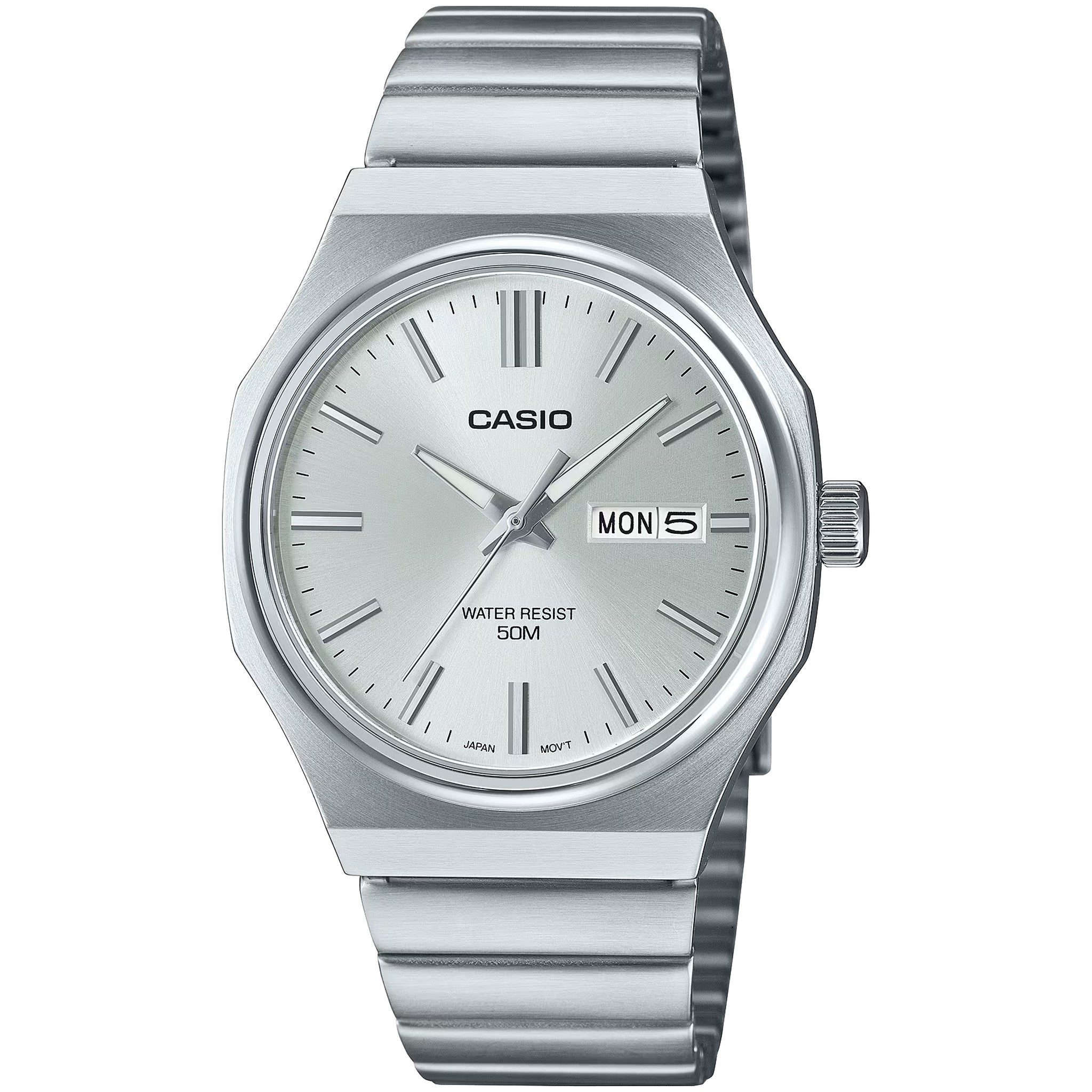 Casio Men's Watch MTP-E735D-7A Quartz Analog Silver