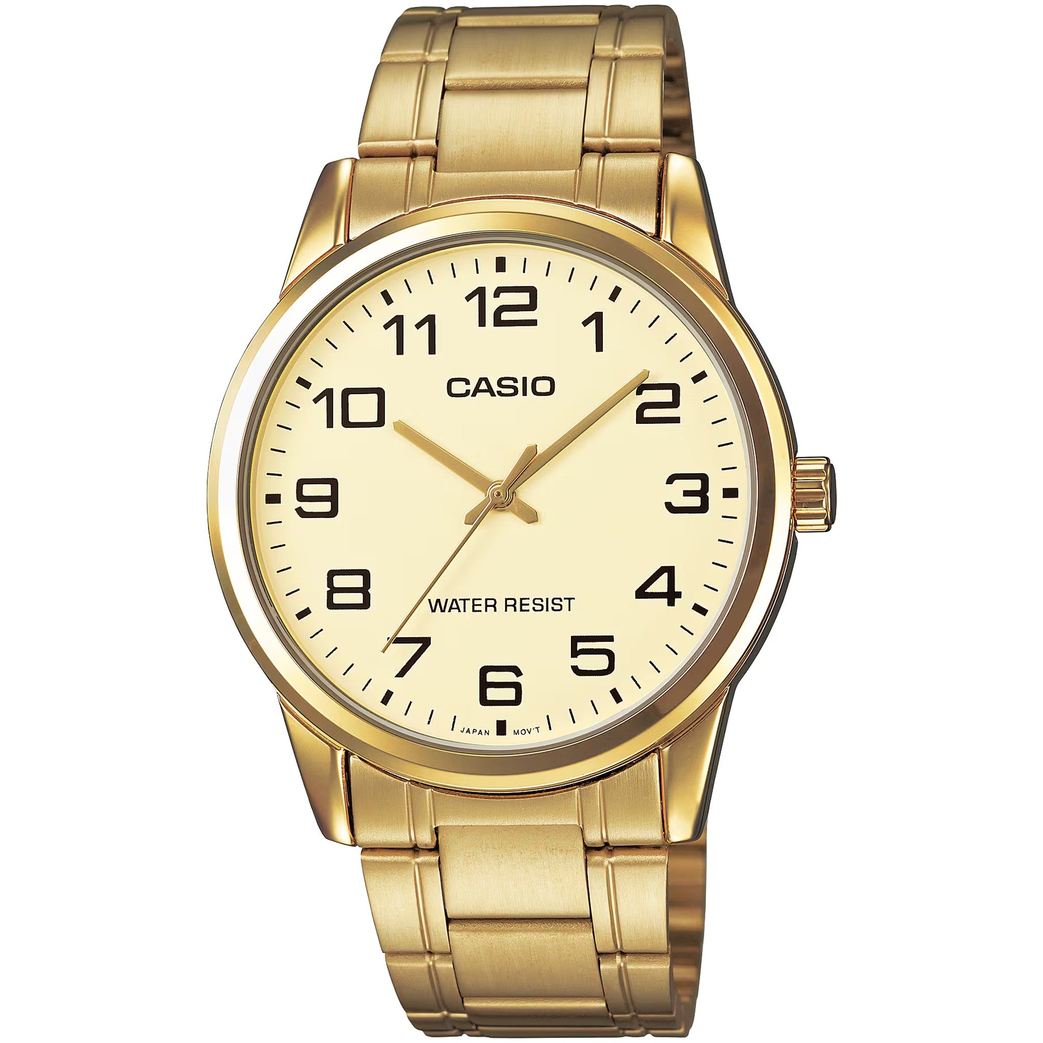 Casio Men's Watch MTP-V001G-9B Quartz Analog Gold