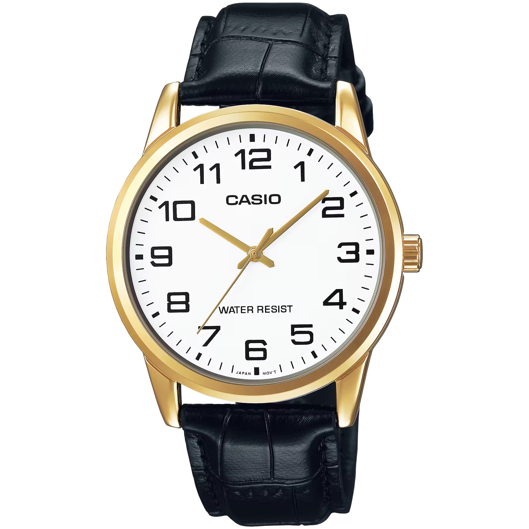 Casio Men's Watch MTP-V001GL-7B Quartz Analog Gold White