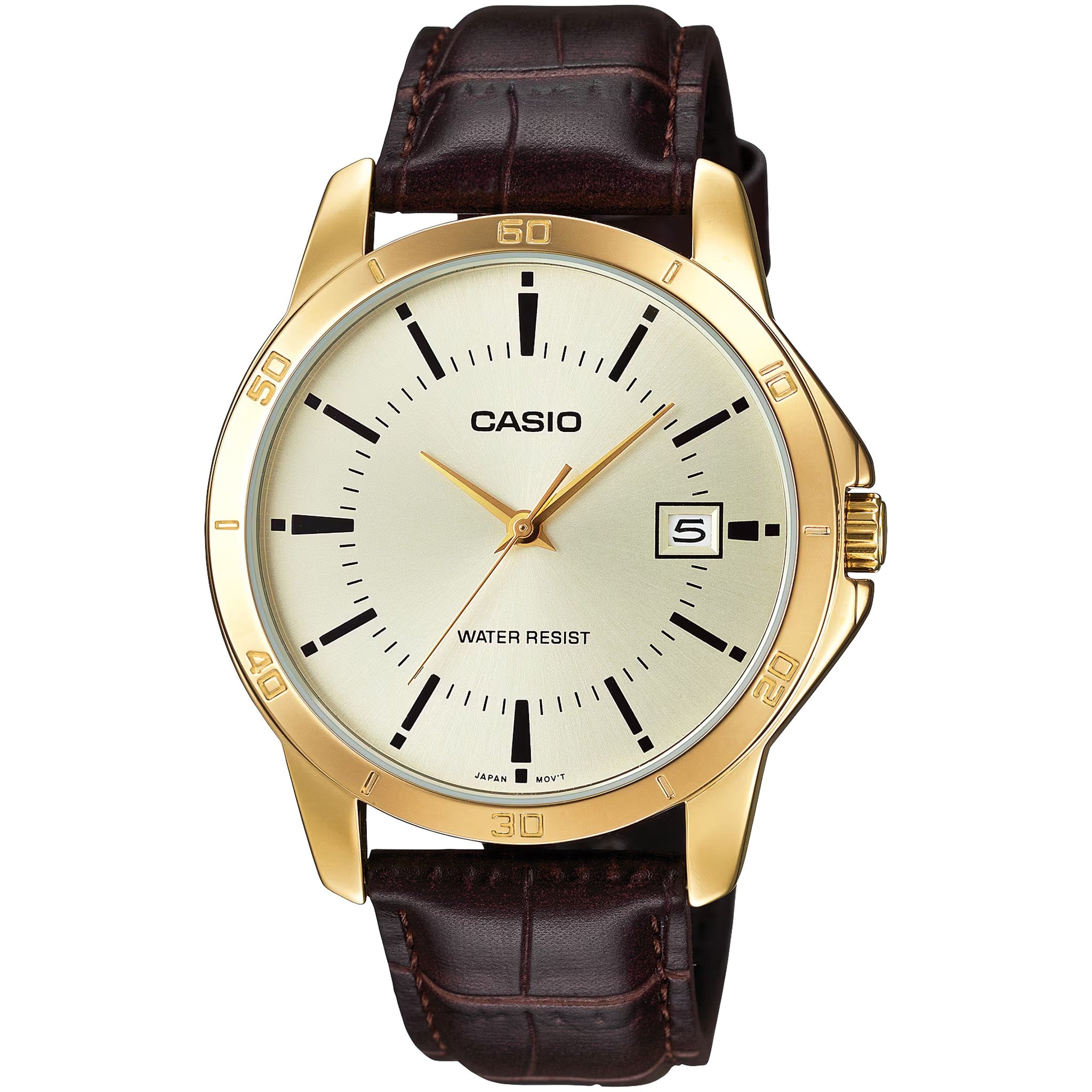 Casio Men's Watch MTP-V004GL-9A Quartz Analog Gold