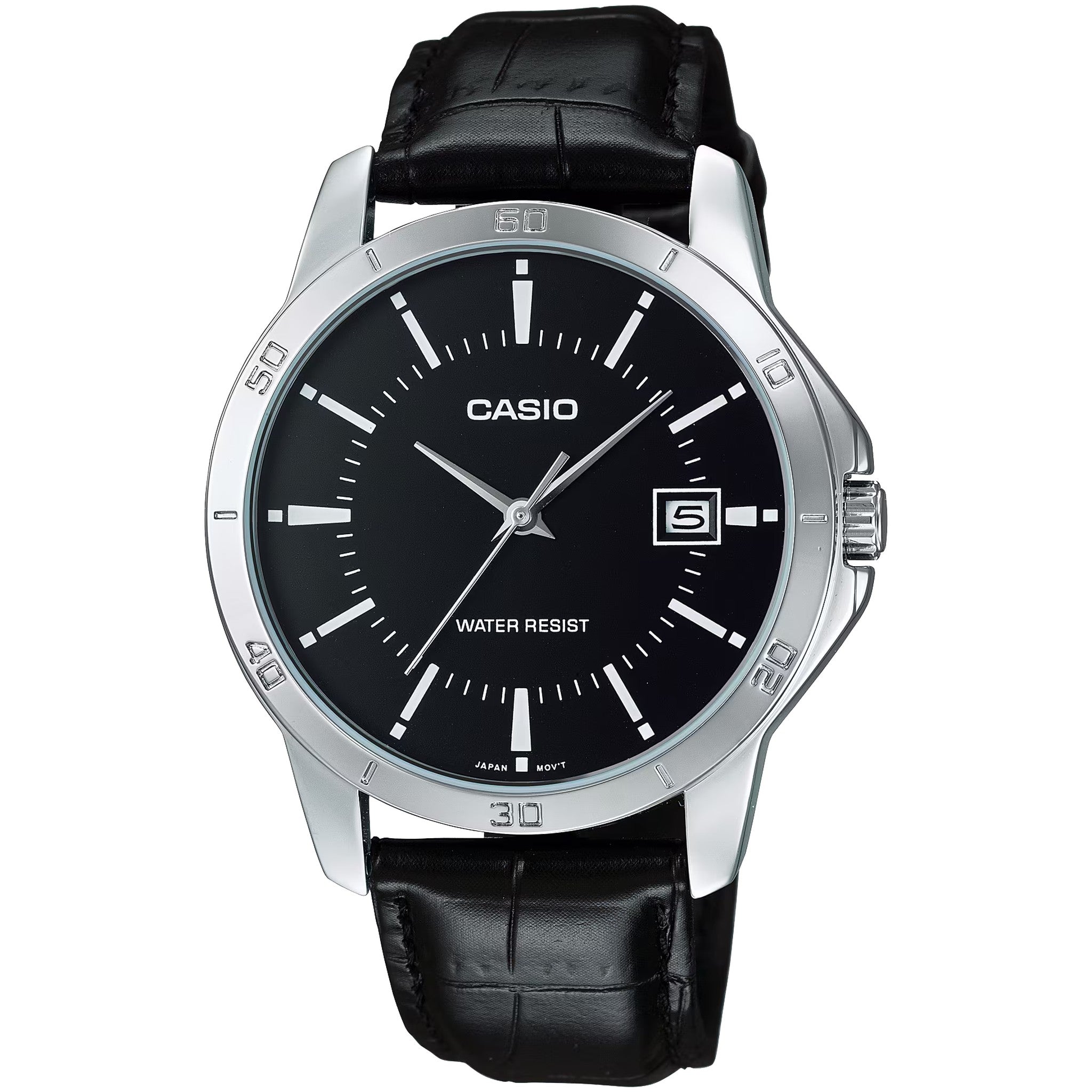 Casio Men's Watch MTP-V004L-1A Quartz Analog Silver Black