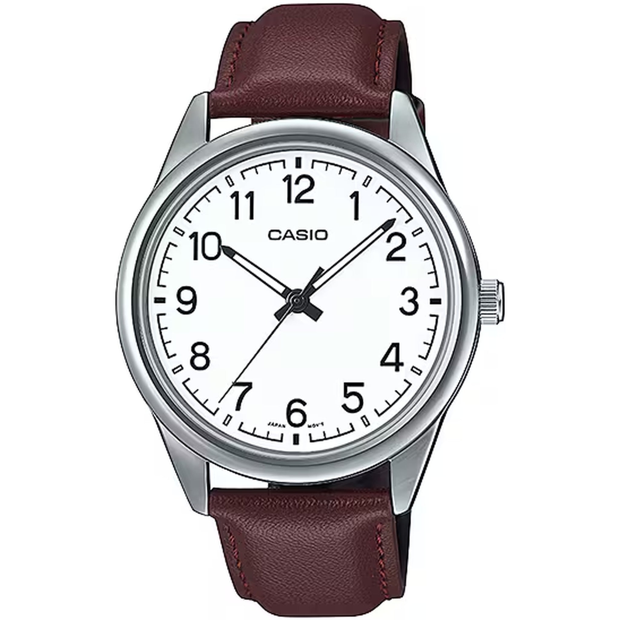 Casio Men's Watch MTP-V005L-7B4 Quartz Analog Silver White