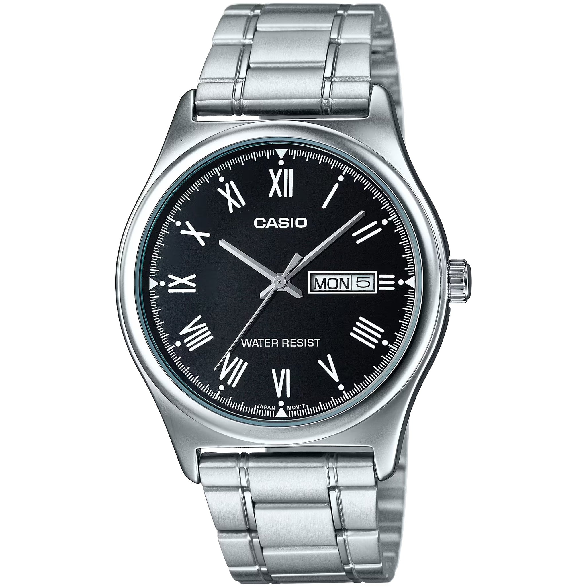 Casio Men's Watch MTP-V006D-1B Quartz Analog Silver Black