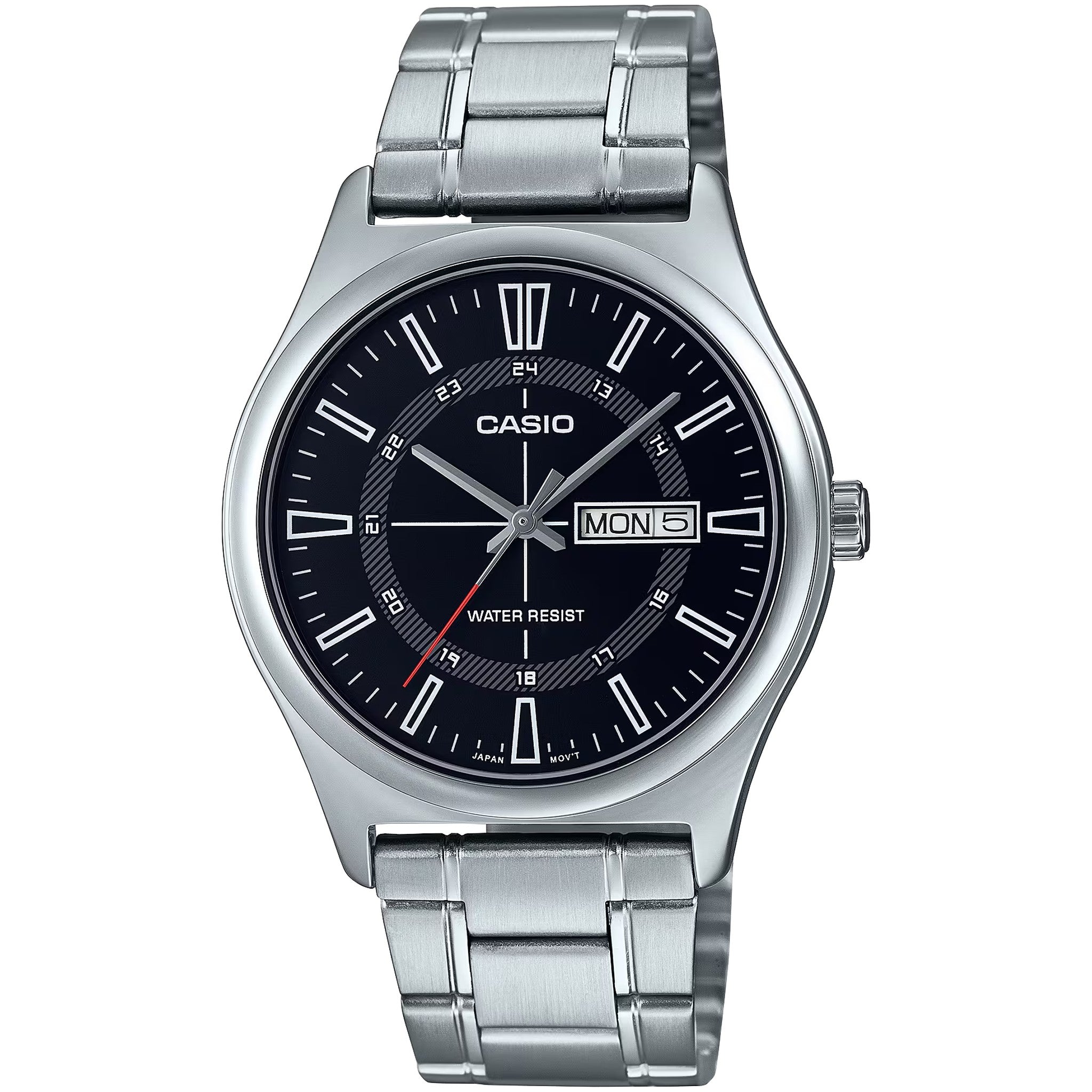 Casio Men's Watch MTP-V006D-1C Quartz Analog Silver Black