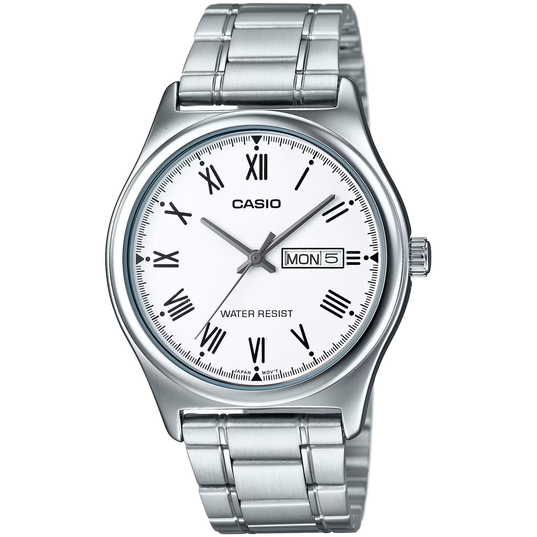 Casio Men's Watch MTP-V006D-7B Quartz Analog Silver White