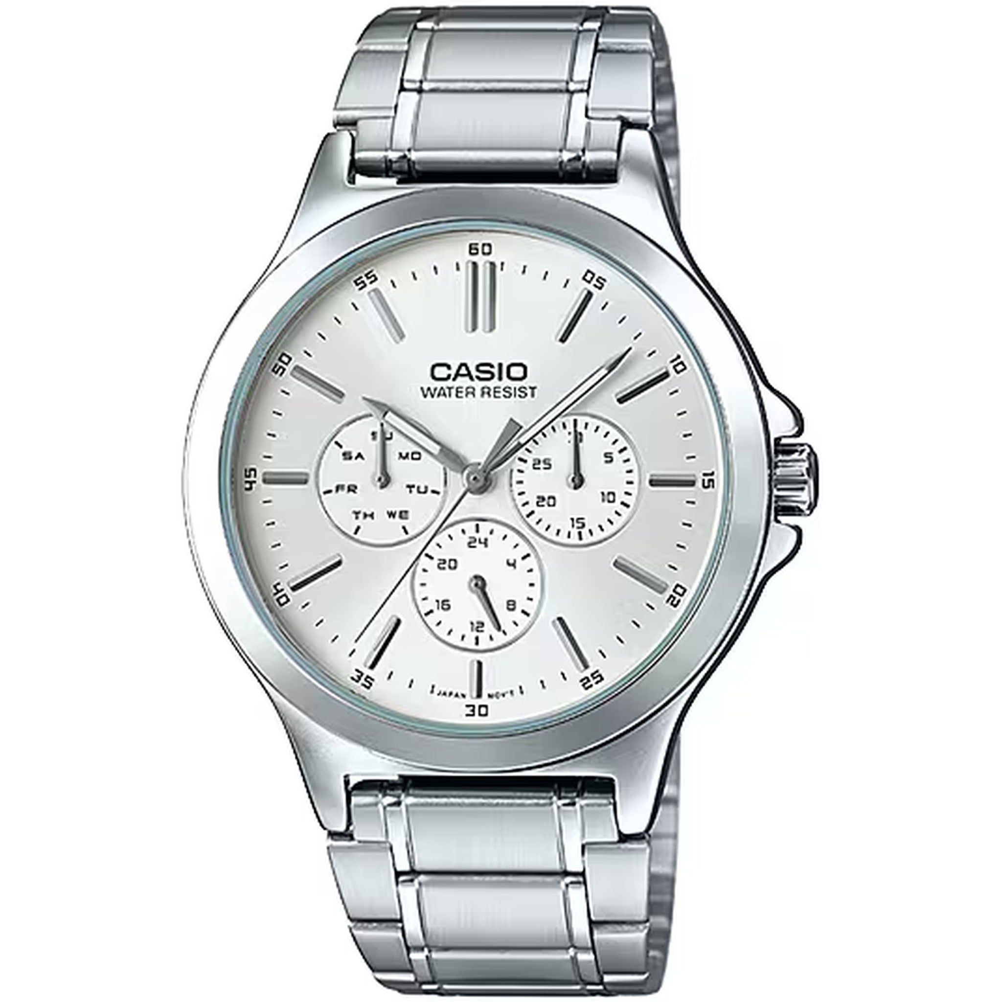Casio Men's Watch MTP-V300D-7A Quartz Analog Silver