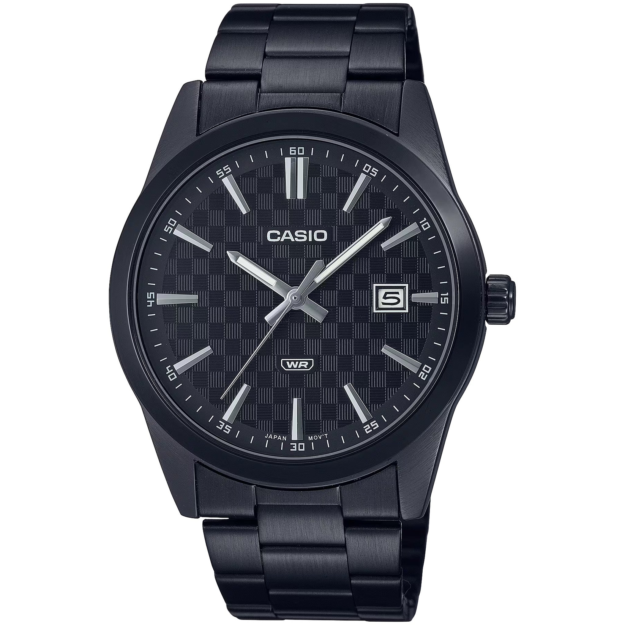Casio Men's Watch MTP-VD03B-1A Quartz Analog Black