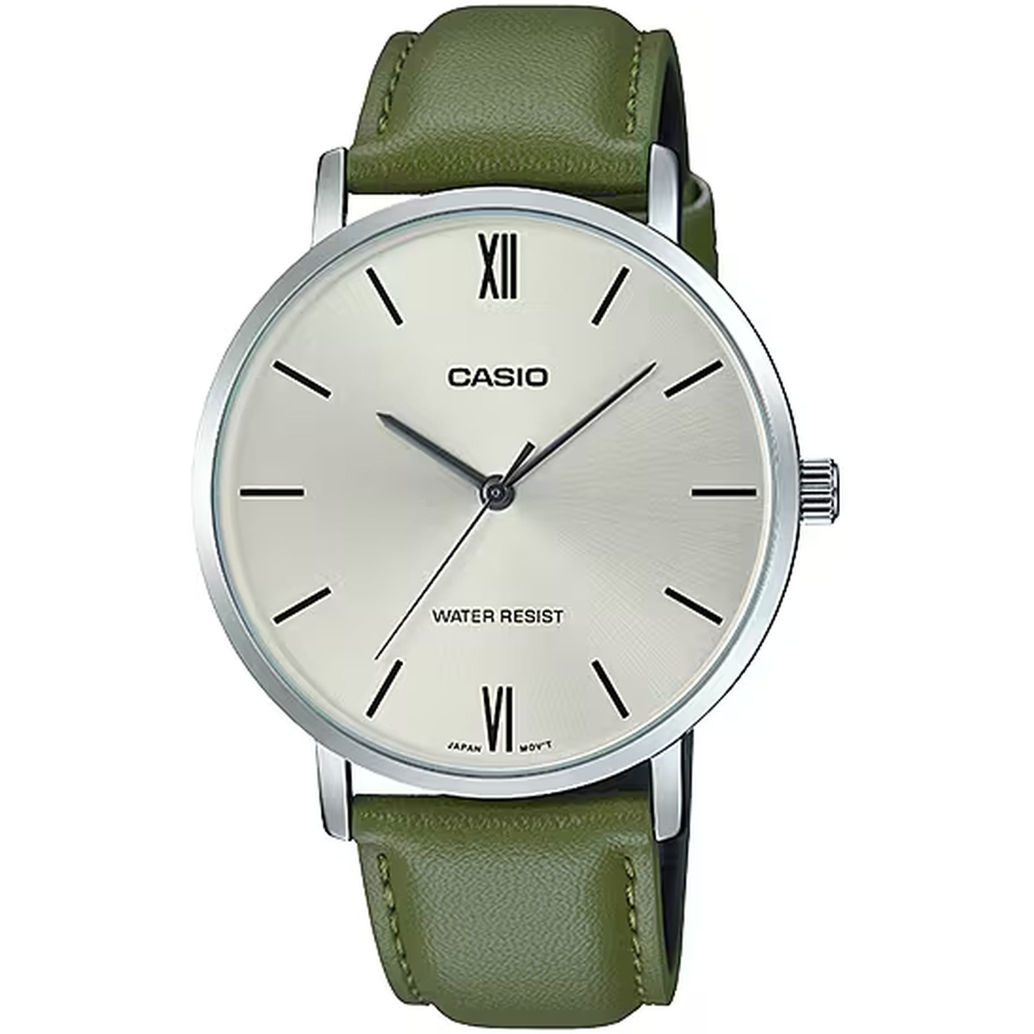 Casio Men's Watch MTP-VT01L-3B Quartz Analog Silver