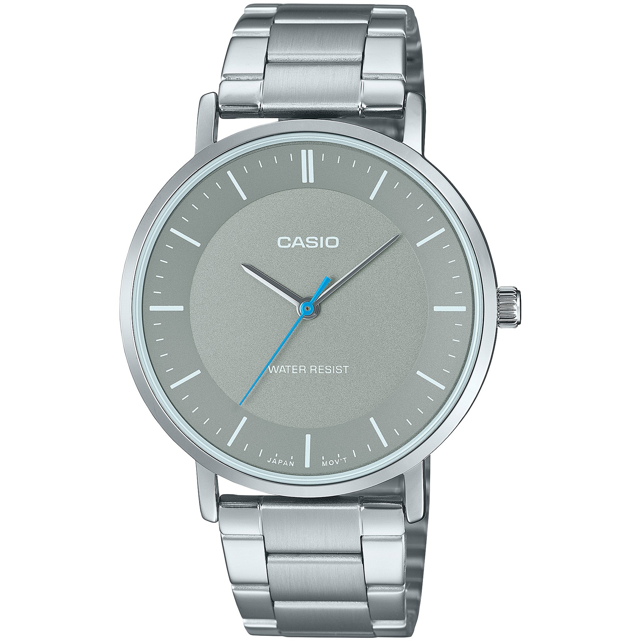 Casio Men's Watch MTP-VT04D-8E Quartz Analog Silver Gray