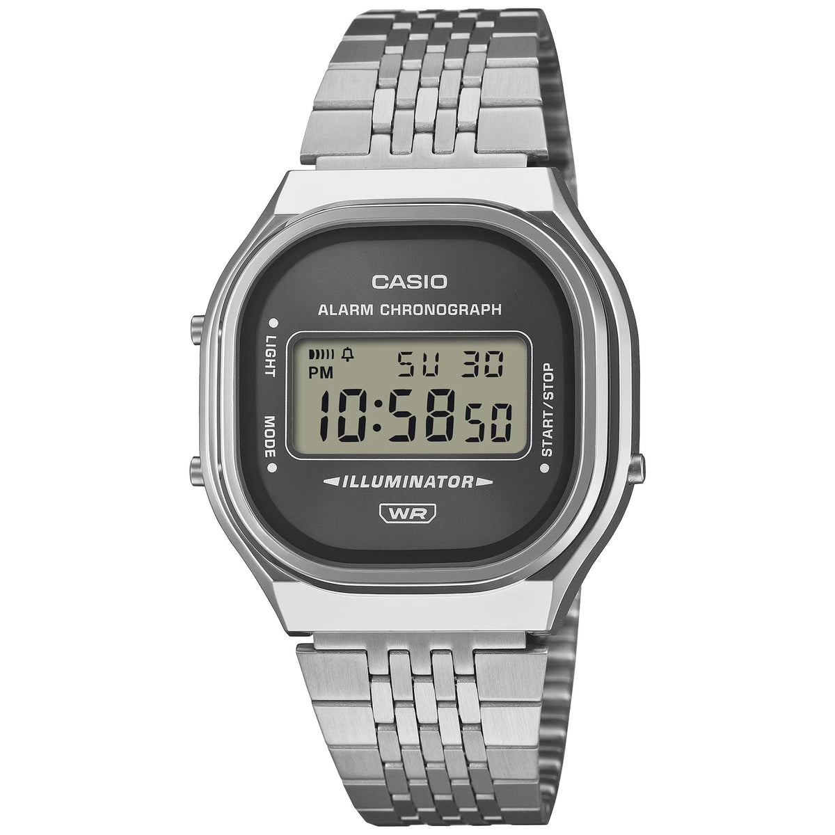 Casio Vintage A140WE-8A Digitaluhr Grau