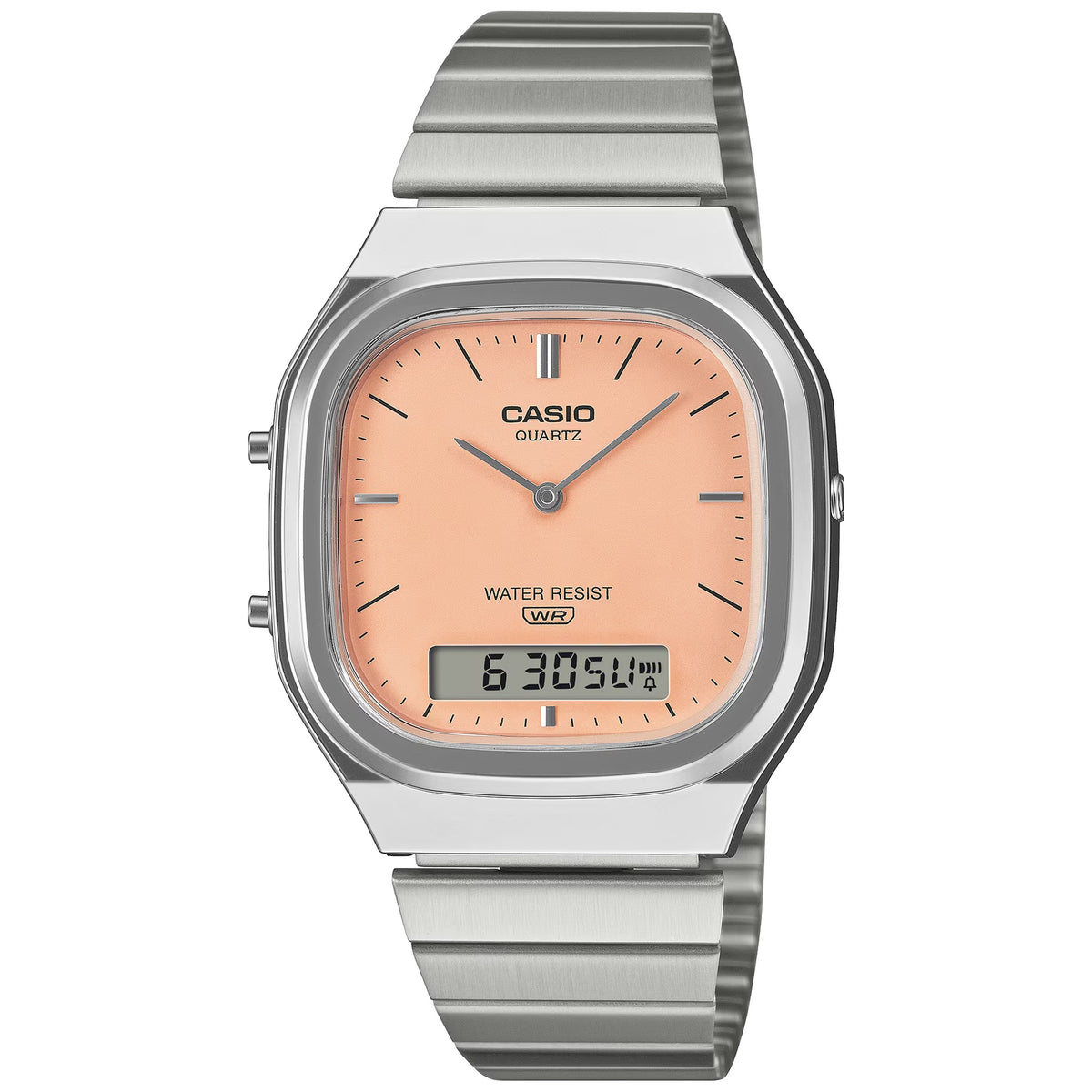 Casio Vintage Uhr AQ-240E-4A Analog / Digital Orange