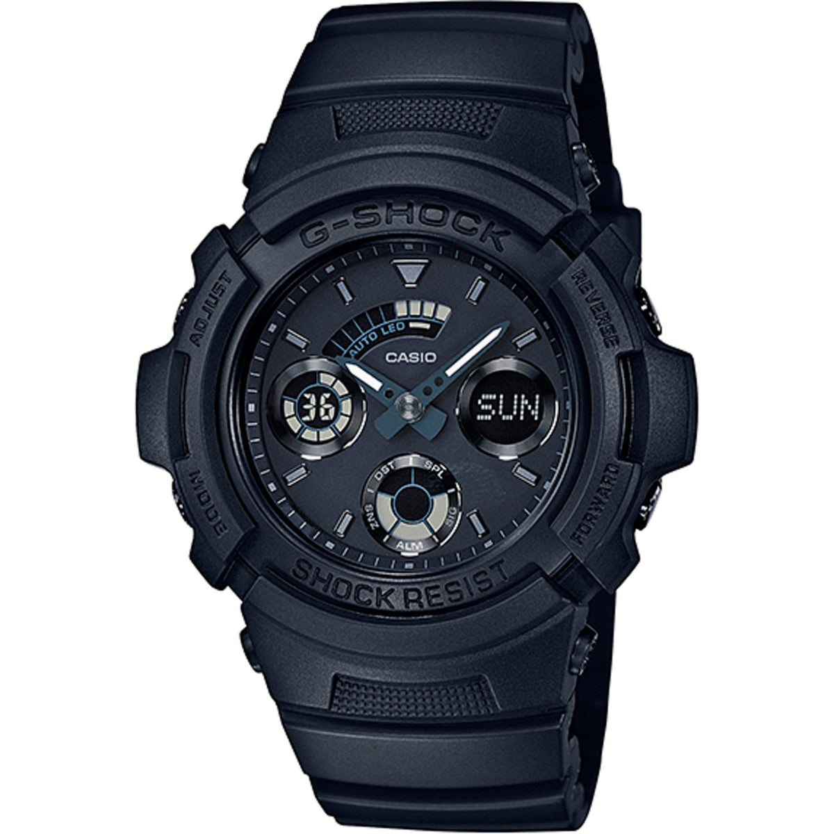 Casio G-Shock AW-591BB-1A Herrenuhr Schwarz