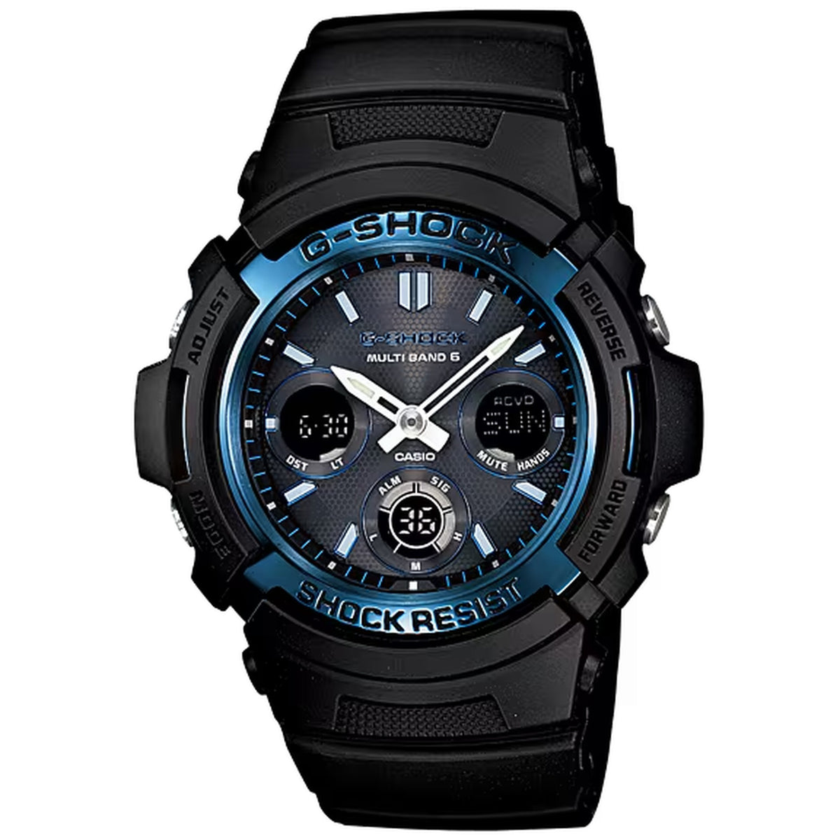 Orologio Casio G-Shock AWG-M100A-1A Solare Radiocomando Analogico / Digitale