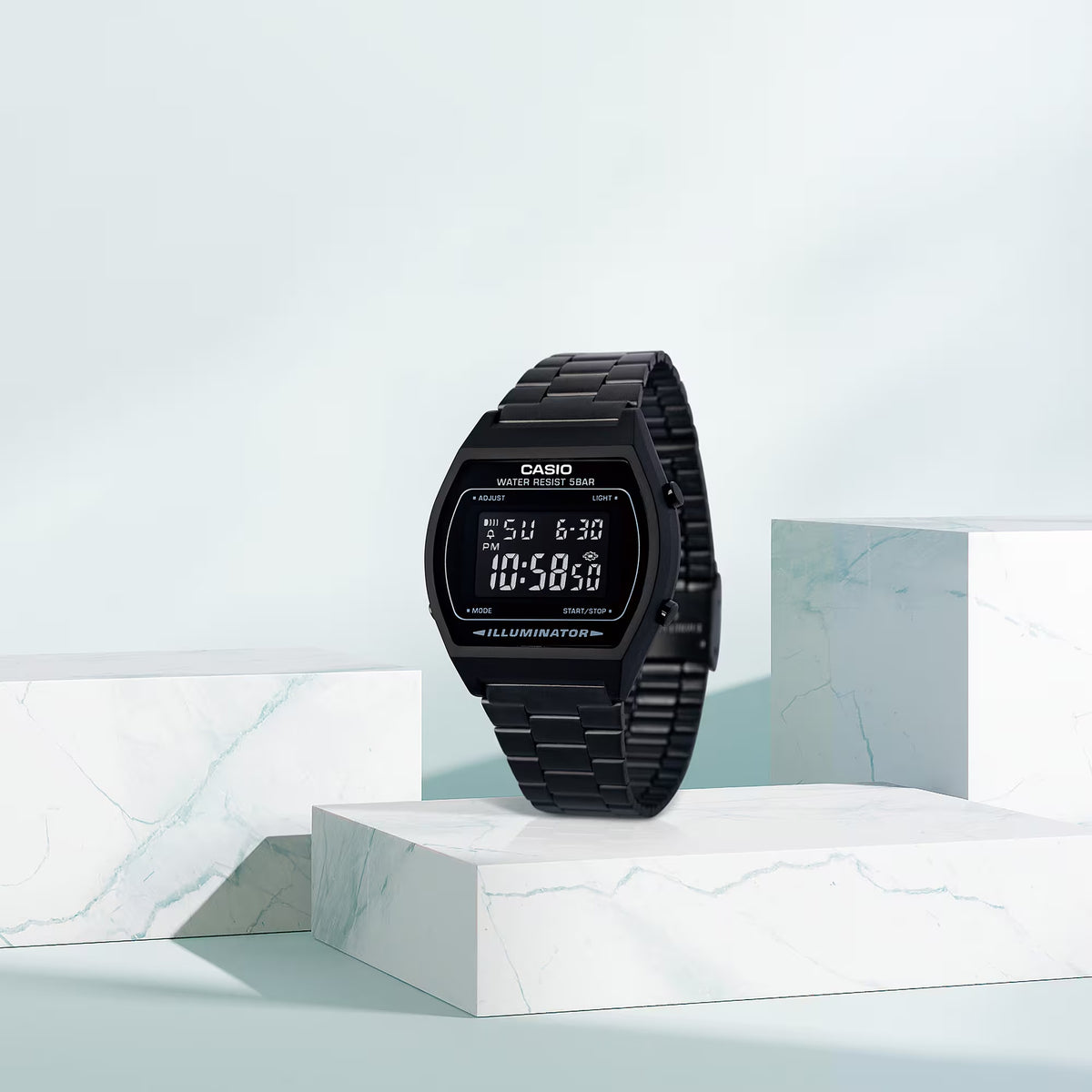 Casio Vintage B640WB-1B Black Digital Watch