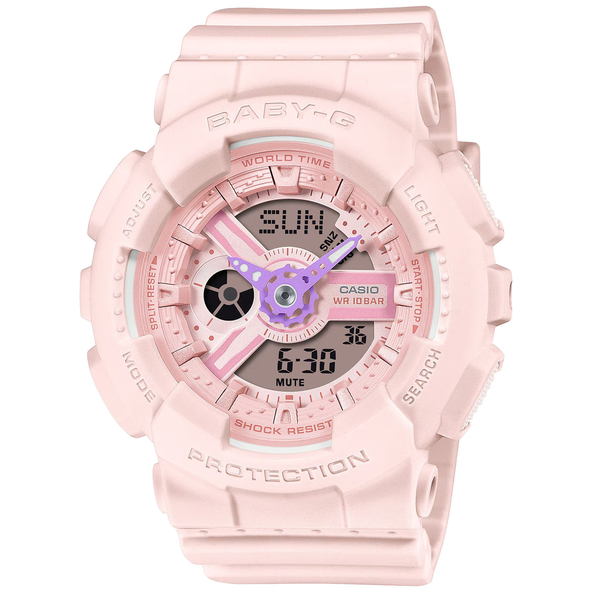 Casio Baby-G BA-110AH-4A Analog/Digital Pink Women's Watch