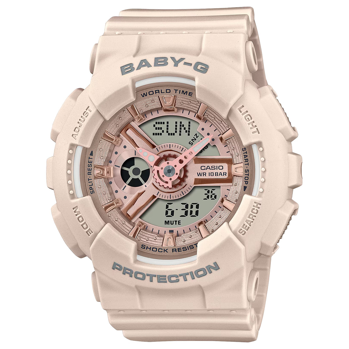 Casio Baby-G BA-110XCP-4A Damenuhr Rosa Champagner