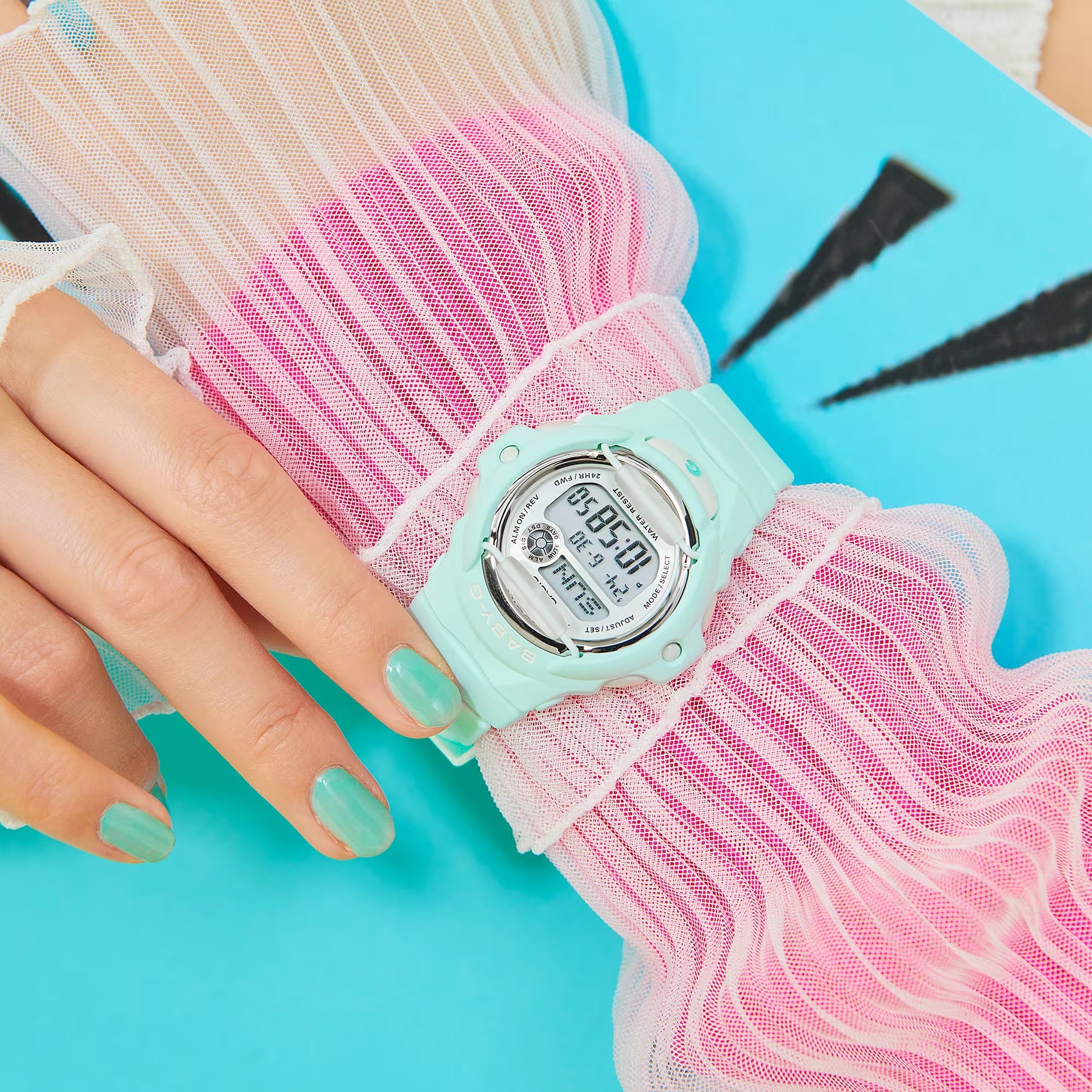 Casio Baby-G BG-169U-3 Damenuhr Pastellgrün