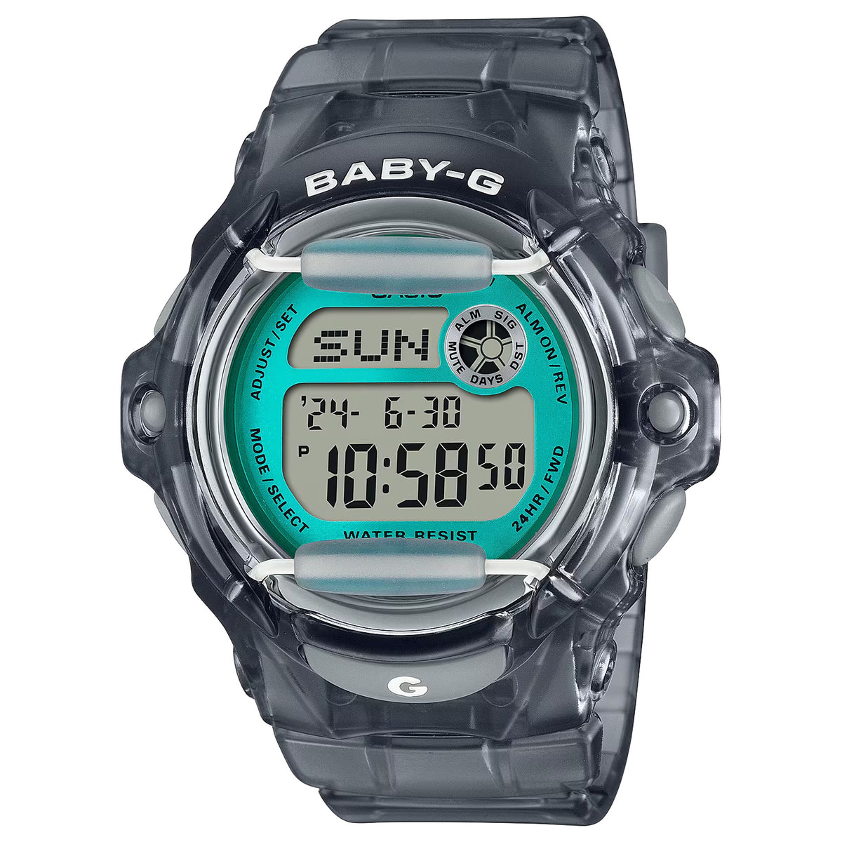 Casio Baby-G BG-169U-8B Damenuhr Grau Grün