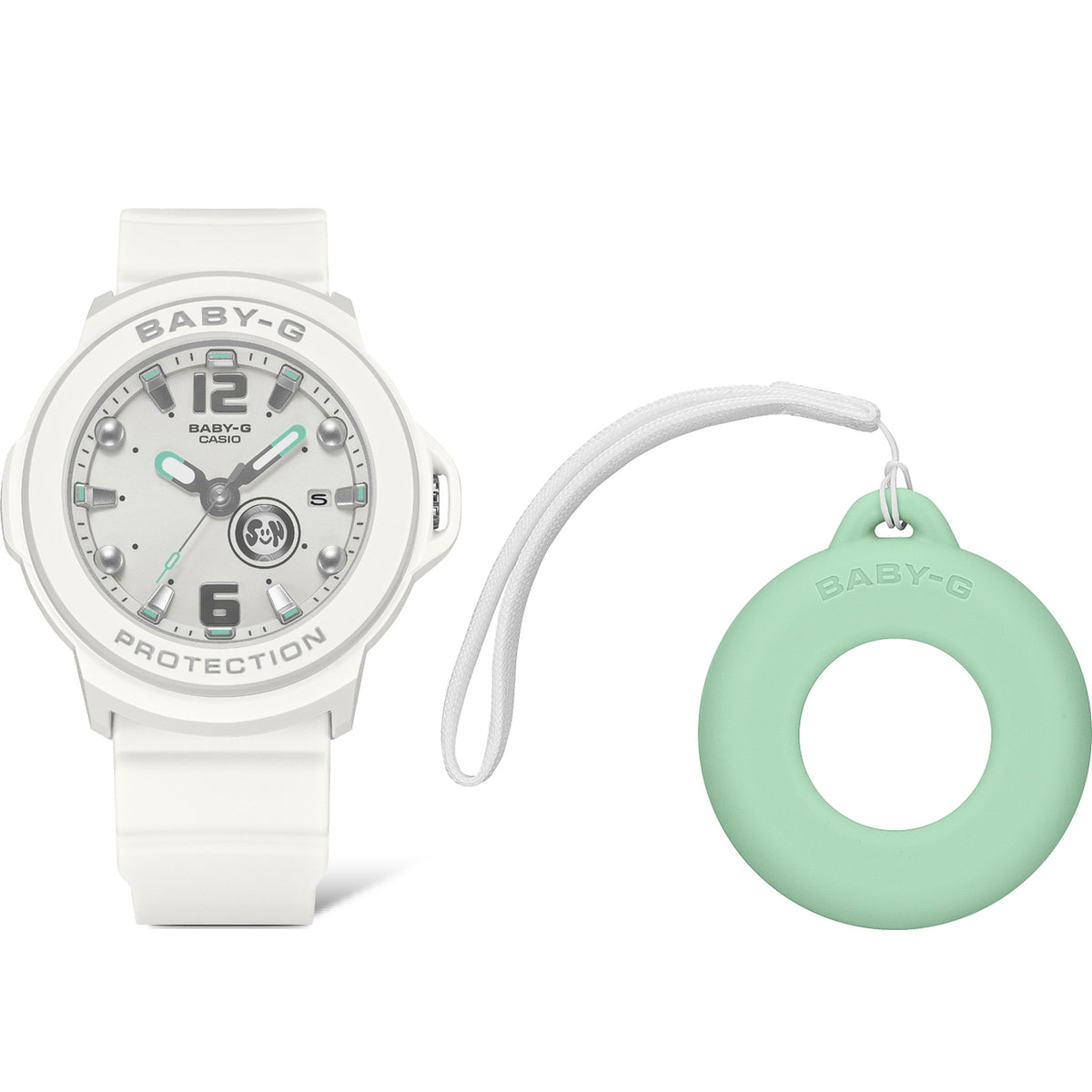 Casio Baby-G BGA-15K-7A Damenuhr Weiß