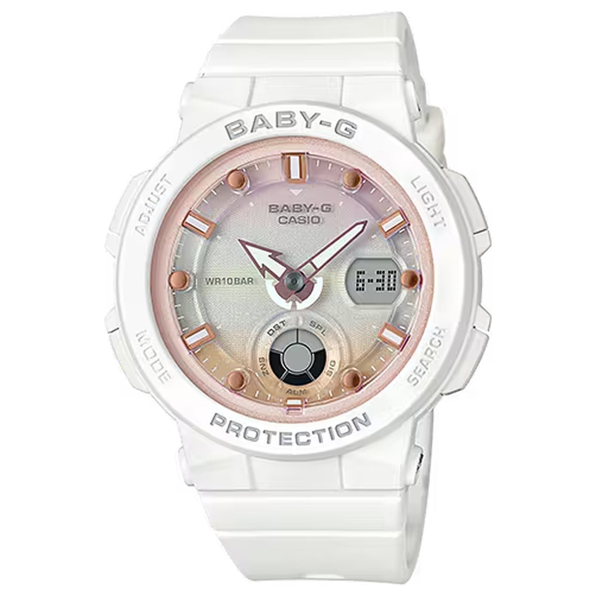 Montre Casio Baby-G BGA-250-7A2 Femme Blanc