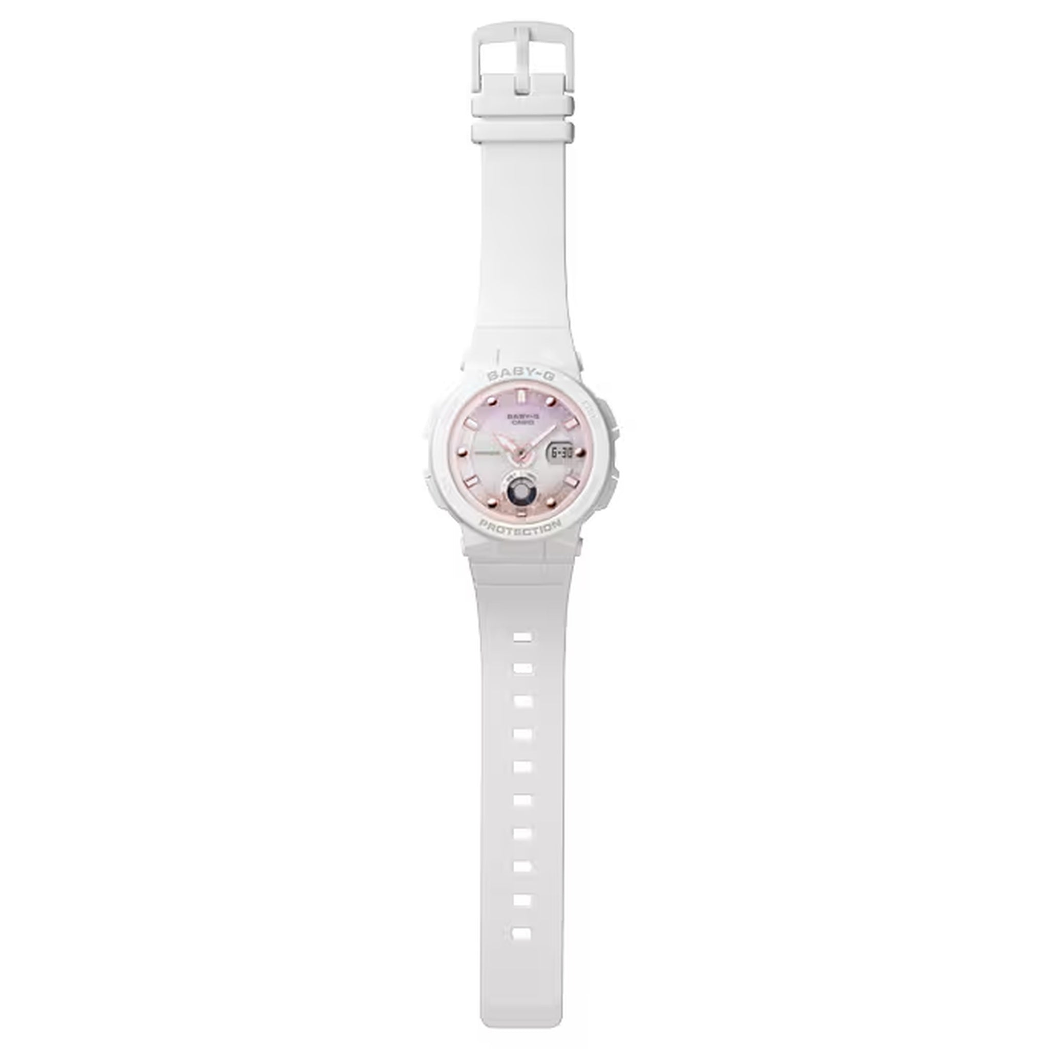 Montre Casio Baby-G BGA-250-7A2 Femme Blanc
