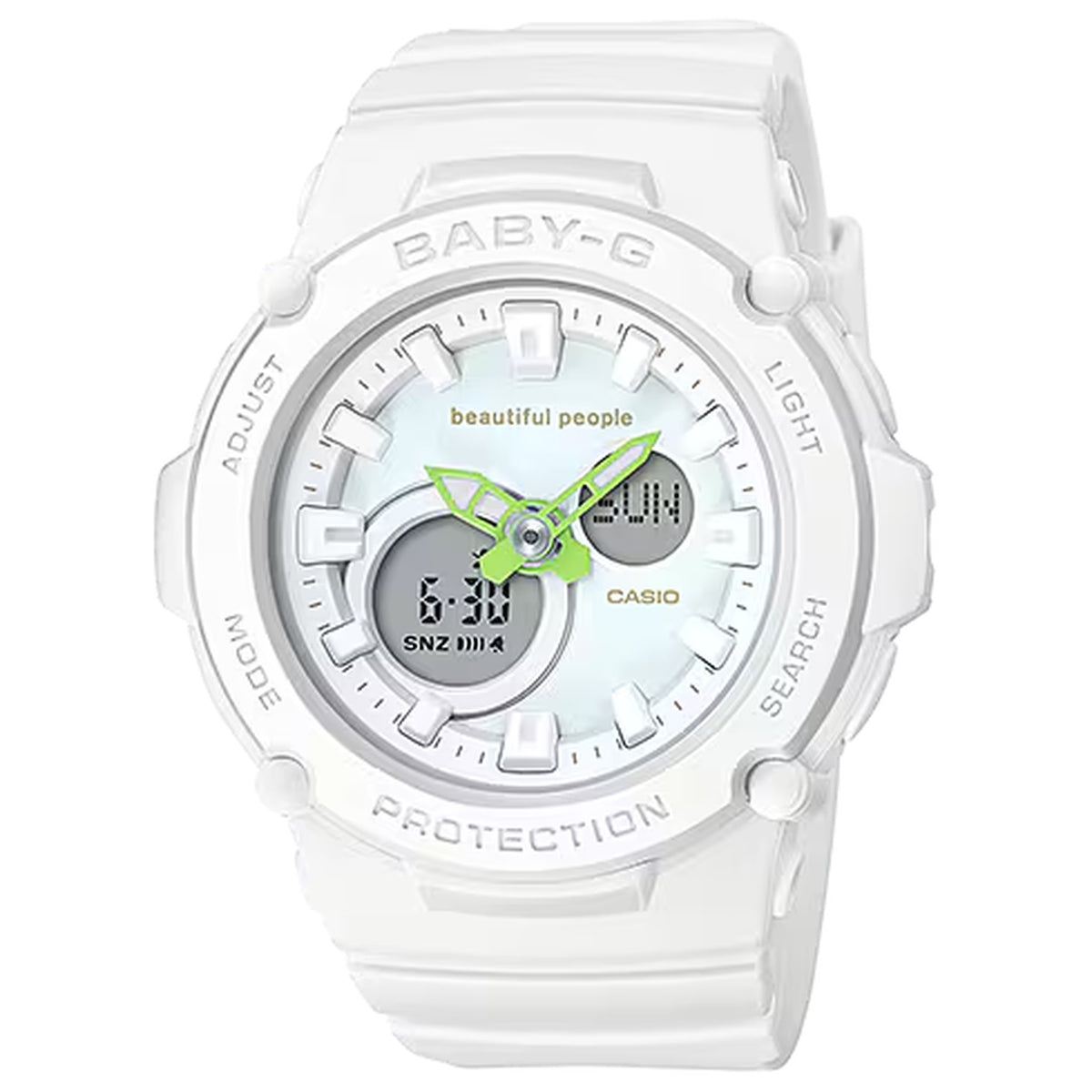 Casio Baby-G BGA-270BP-7A Damenuhr Weiß