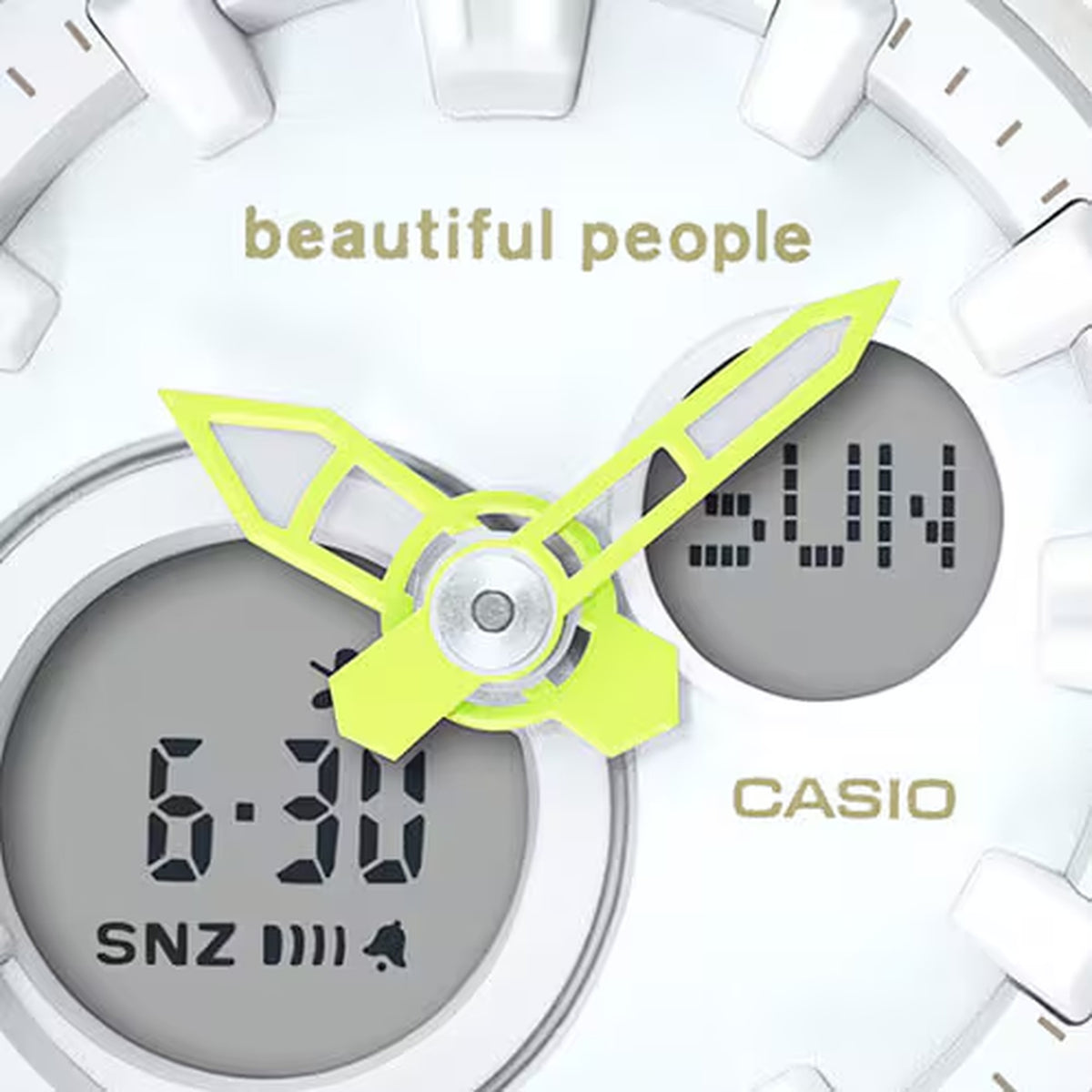 Casio Baby-G BGA-270BP-7A Damenuhr Weiß