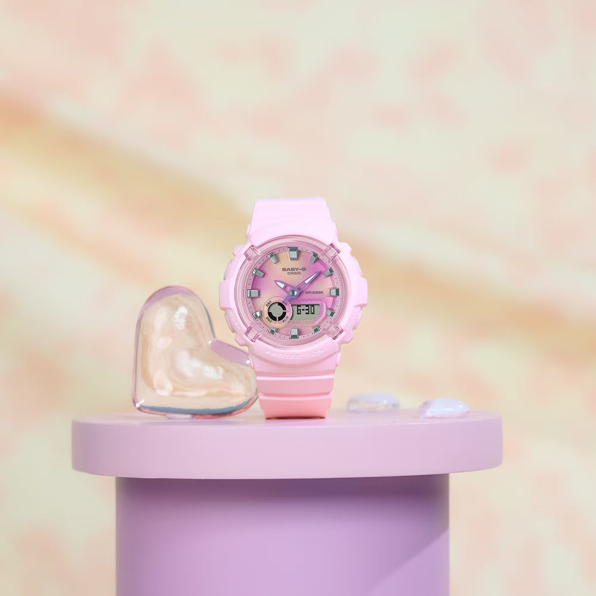 Casio Baby-G BGA-280TD-4A Damenuhr Rosa