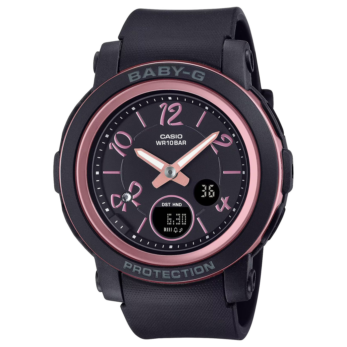Casio Baby-G BGA-290-1A Damenuhr Schwarz Bronze