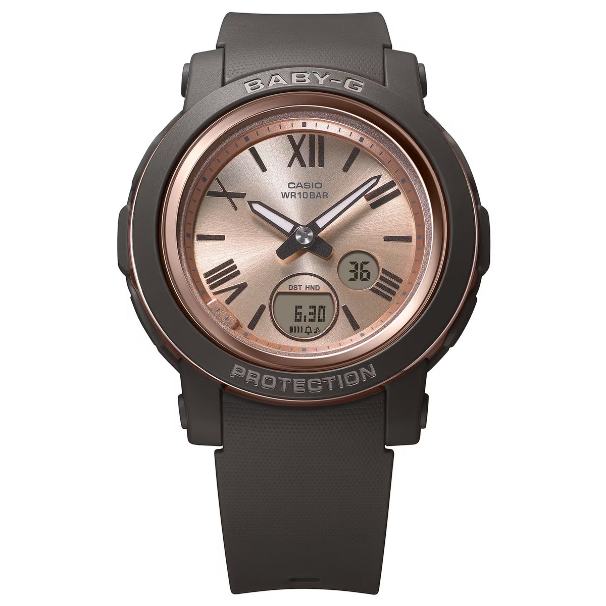 Casio Baby-G BGA-290-5A Damen Armbanduhr Braun Bronze