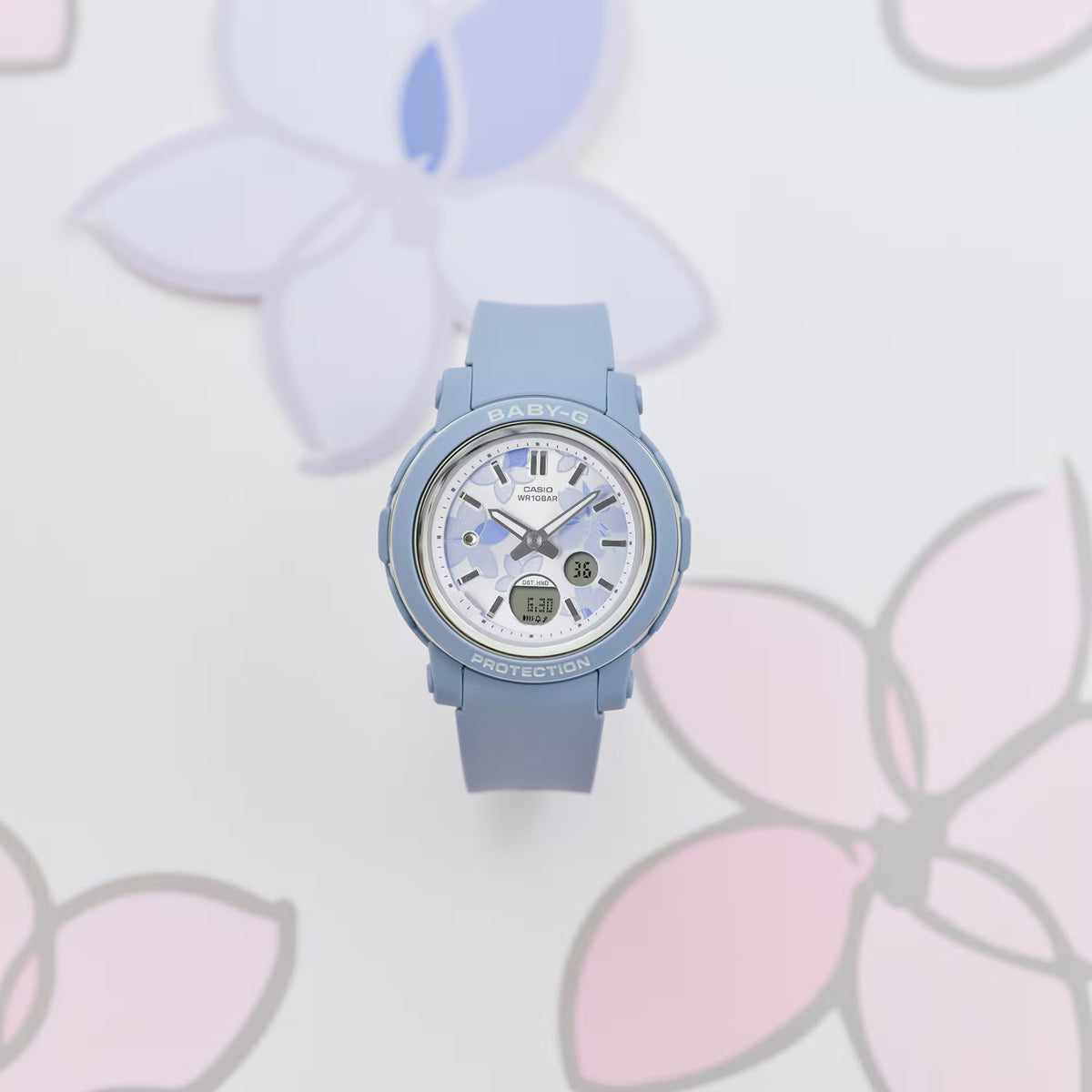 Casio Baby-G BGA-290FL-2A Damenuhr Blau