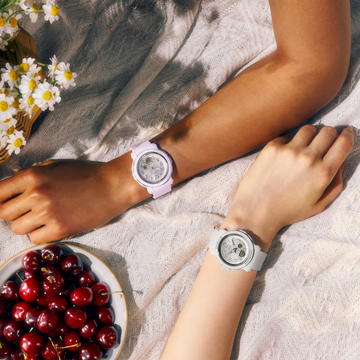 Casio Baby-G BGA-290SA-6A Analog/Digital-Uhr Violett Damen