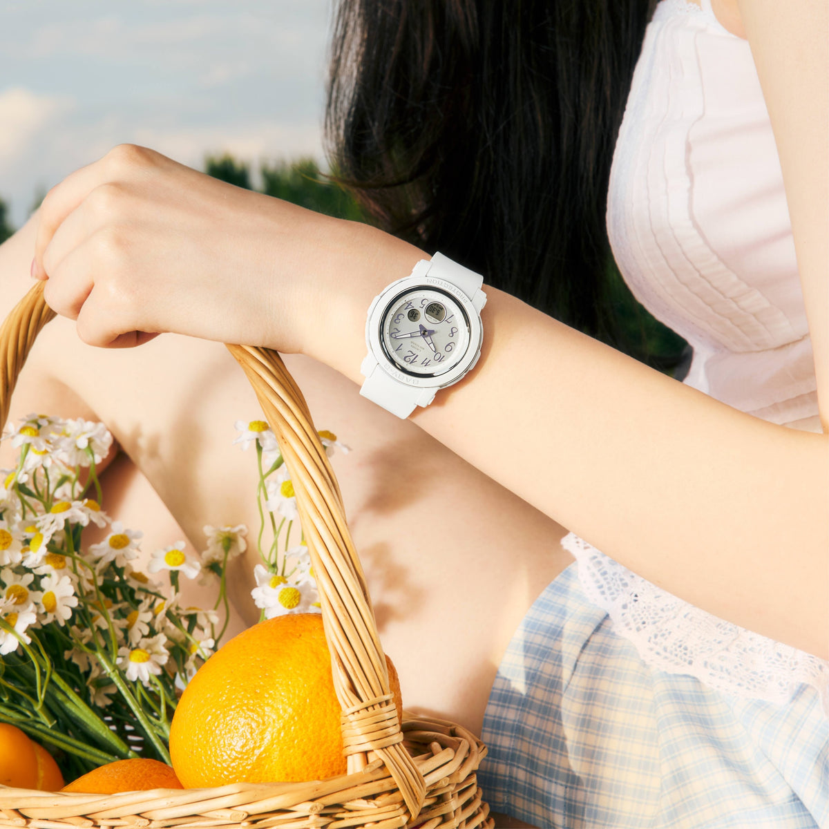Casio Baby-G BGA-290SA-7A Women's Analog / Digital Watch White