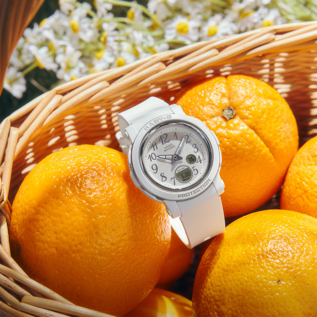 Casio Baby-G BGA-290SA-7A Women's Analog / Digital Watch White