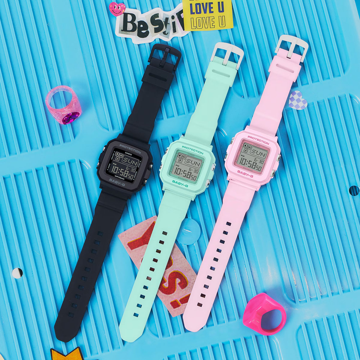 Montre Casio Baby-G BGD-10-4 Femme Rose