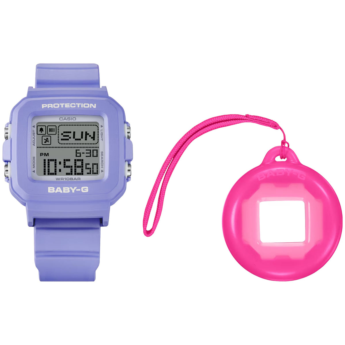 Casio Baby-G BGD-10K-6 Damenuhr Violett