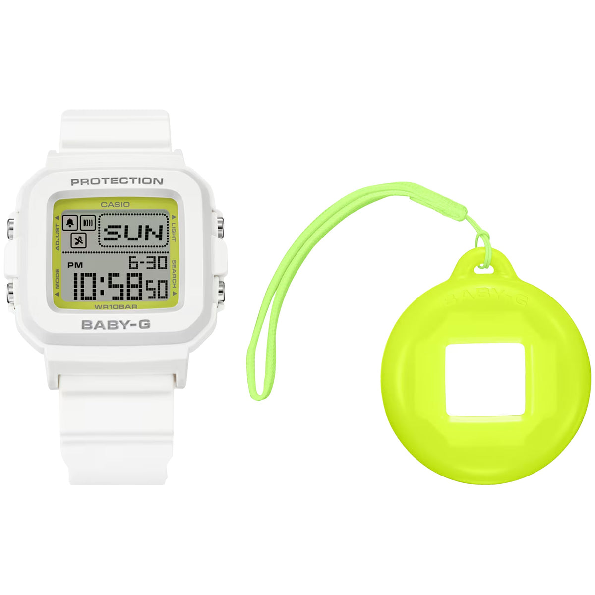 Casio Baby-G BGD-10K-7 Damenuhr Weiß