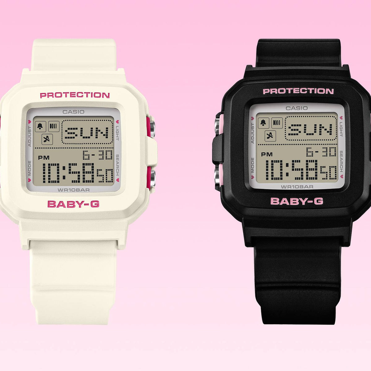 Casio Baby-G BGD-10KH-1 Damenuhr Schwarz