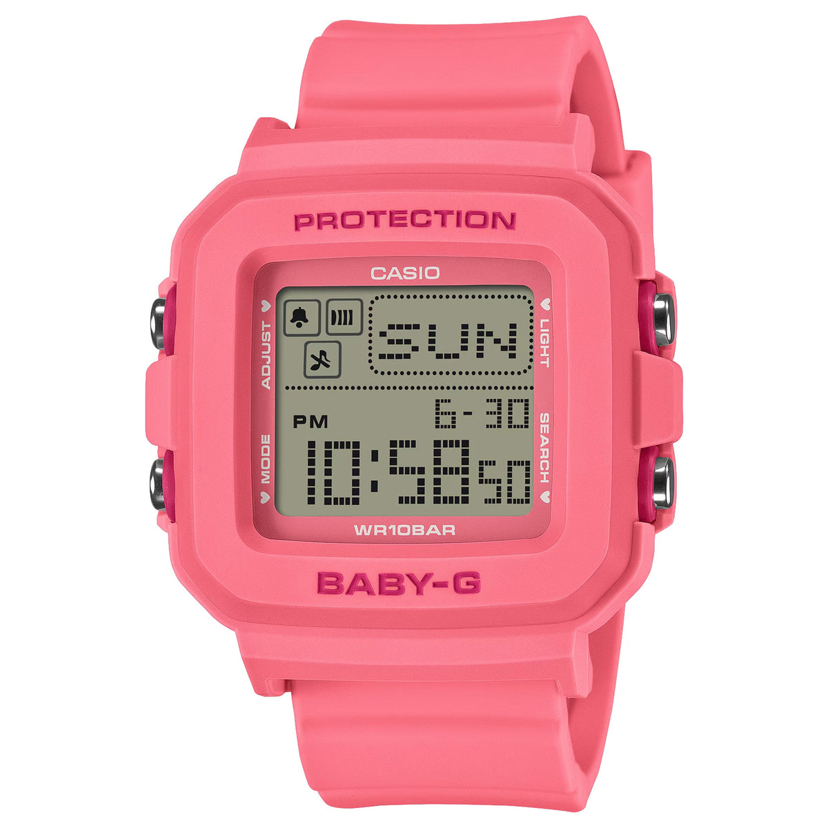Casio Baby-G BGD-10KH-4 Damenuhr Rosa