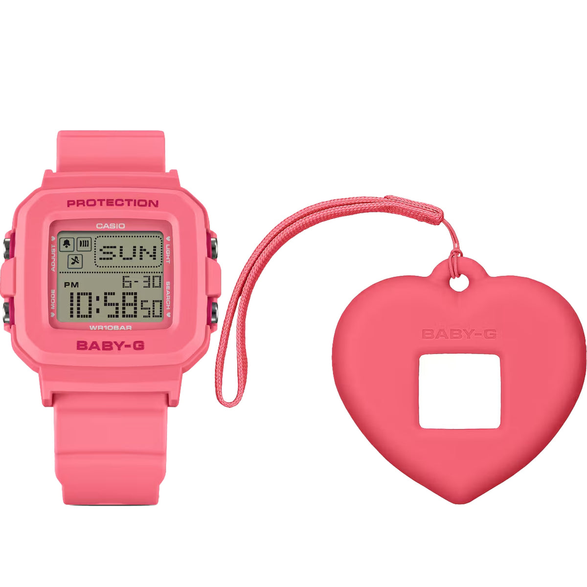 Casio Baby-G BGD-10KH-4 Damenuhr Rosa