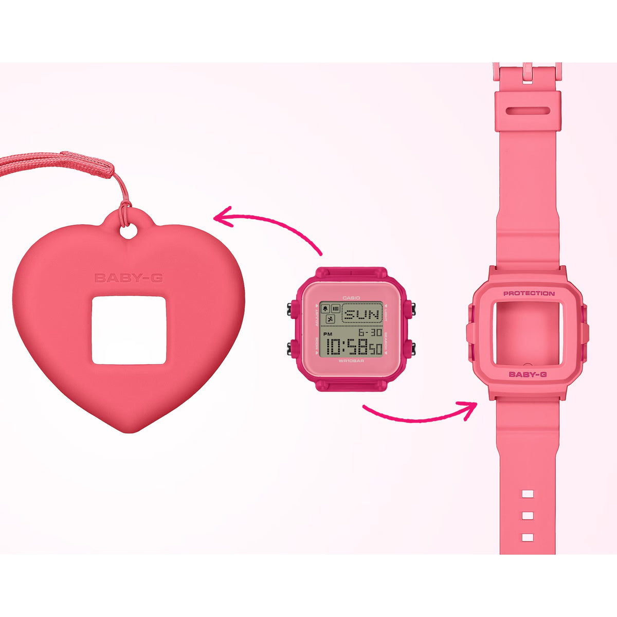 Casio Baby-G BGD-10KH-4 Women's Pink Watch