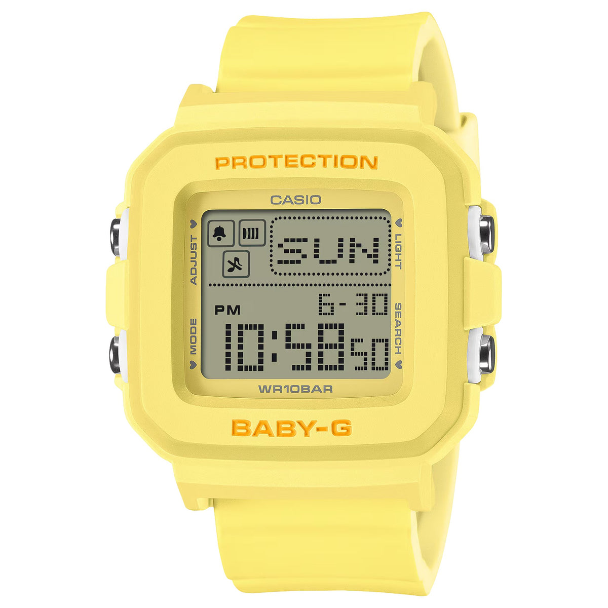 Casio Baby-G BGD-10KH-9 Damenuhr Gelb