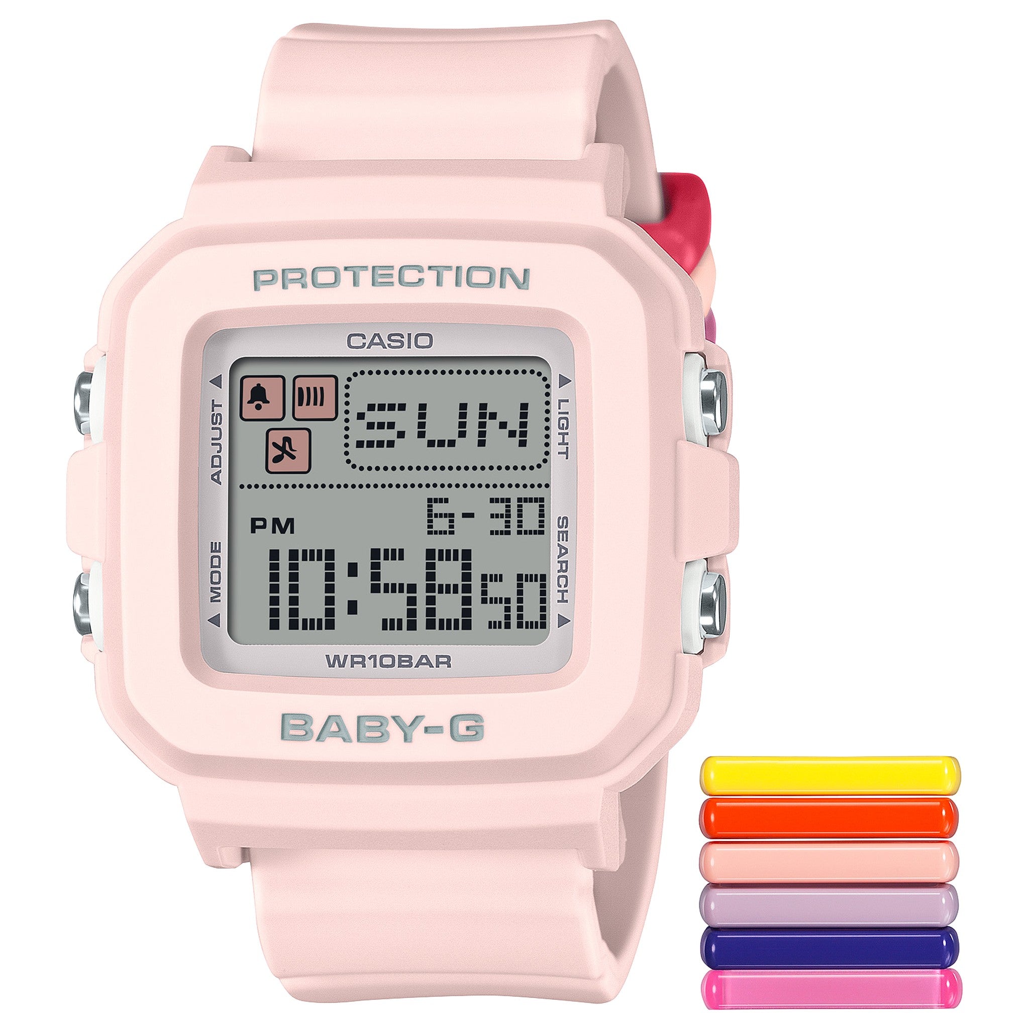 Casio Baby-G BGD-10L-4 Damen Rosa Uhr