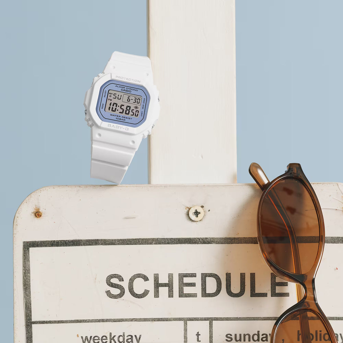 Casio Baby-G BGD-565SC-2B Women's White Watch