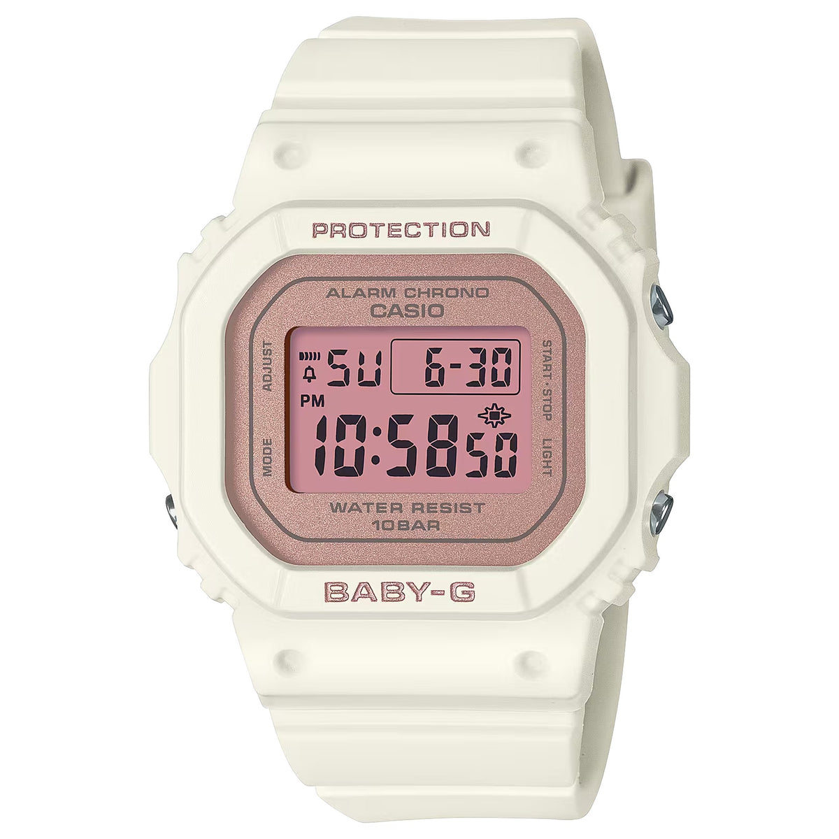 Casio Baby-G BGD-565SC-4 Damenuhr Weiß