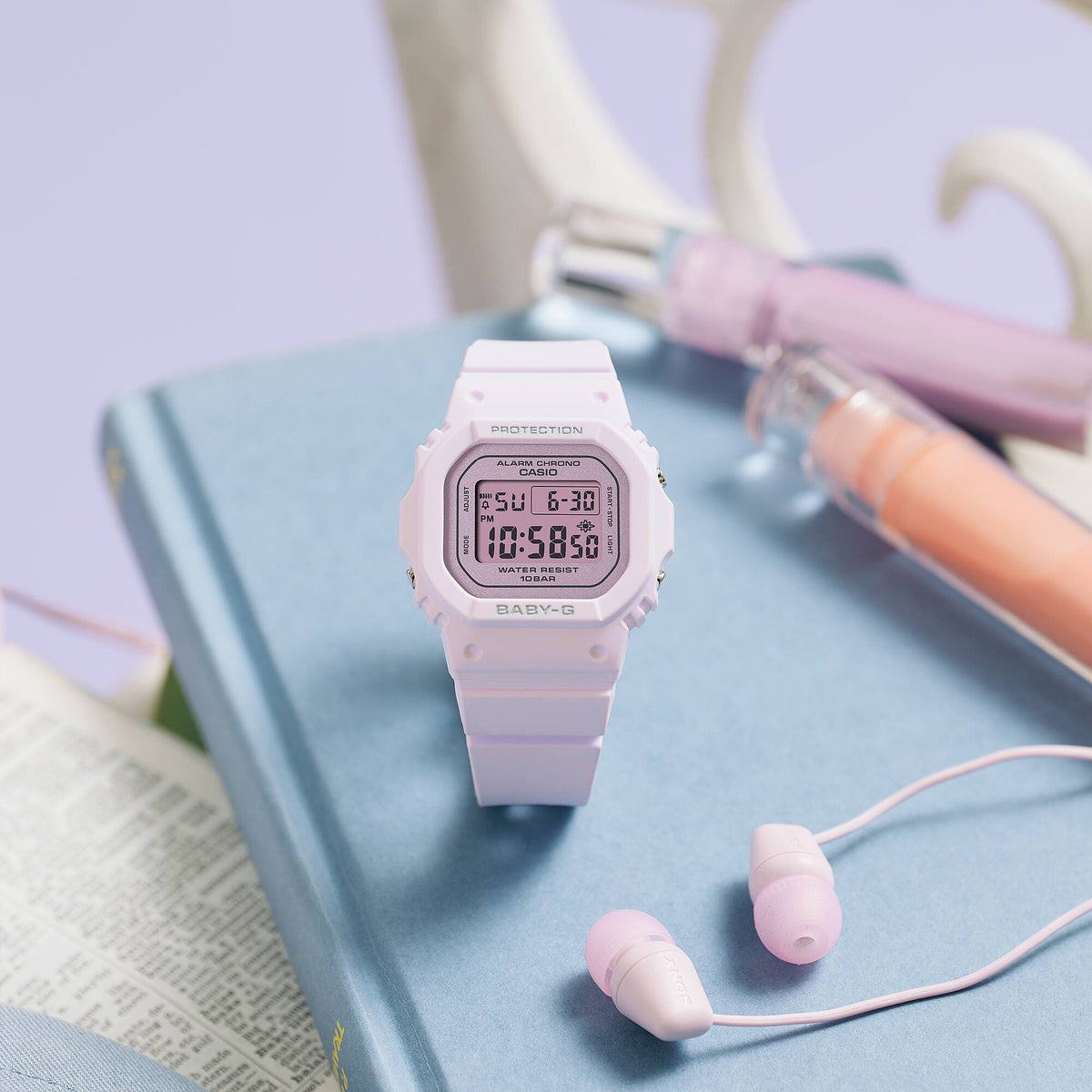 Montre Casio Baby-G BGD-565SC-4B Femme Rose